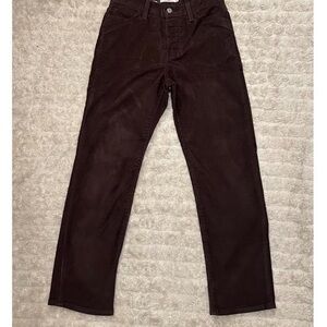 Levi’s Brown Corduroy Straight-Leg Pants – Vintage Fit | Size 6